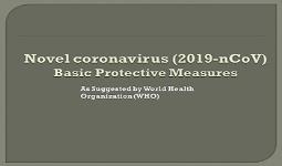 Basic Protective Measures for Novel coronavirus (2019-nCoV)