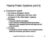 Innate Immunity Inflammation PowerPoint Presentation Notes