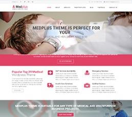 Medplus Medical and Healthcare Wordpress Theme