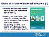 Introduction To Maternal and Neonatal Infections and to Infection Prevention And Control
